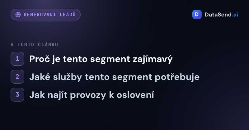 Jak oslovit fitness centra a salony krásy | DataSend.ai