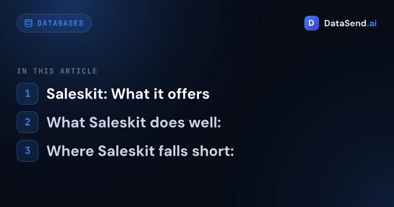 Saleskit vs BizMachine — which platform is better for CZ and SK | DataSend.ai